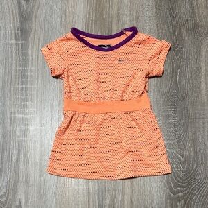 Nike Athletic Kids Dress with Purple Accents